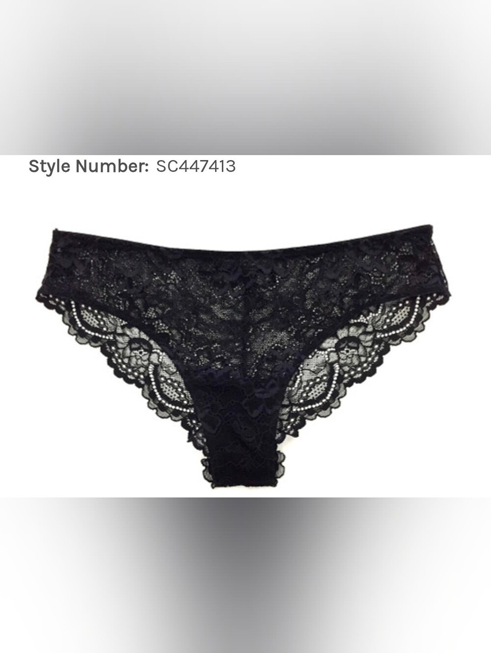 Like New Samantha Chang All Lace Classic Lace Brief Small